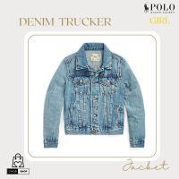 ราคา [New_ของแท้%_พร้อมส่ง]_Polo Ralph Lauren Denim Trucker Jacet ยีนส์ Girl Size XL (24932532295)