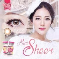 ราคา ค่าสายตา -5.50 ถึง -10.00 Kitty Kawaii Mini Sheer(Gray,Brown) (7059318612)