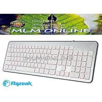 ราคา RAZEAK RK-8271 คีย์บอร์ด KEYBOARD GAMING WHITE รับประกันคุณภาพ ประกัน 1ปี ไฟทะลุตัวหนังสือ เปลี่ยนได้ 3 สี (9048722025)