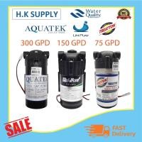 ราคา ปั๊มน้ำ Aquatek Diaphragm Pump RO ขนาด 50 75 100 150 200 300 400 GPD ปั๊มอัดเมมเบรน Treatton UniPure Hydromax Fastpure (7075073356)