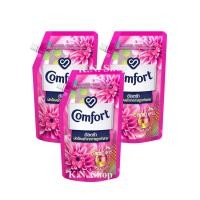ราคา K.N. Shop ﻿คอมฟอร์ท (Comfort)อัลตร้า น้ำยาปรับผ้านุ่ม สีชมพู ขนาด 540 มล.(แพ็ค 3 ถุง) (2015639817)
