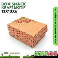 ราคา Snack Box 13x10x6 Peacock Motif / กล่องเค้ก / กล่องขนม / กล่องอาหาร / กล่องขนม / บรรจุภัณฑ์ของว่าง (54556686178)