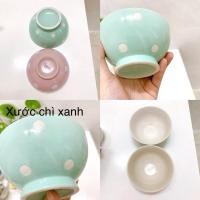 ราคา ชามลายจุดสีชมพู/ฟ้า* (47906550352)