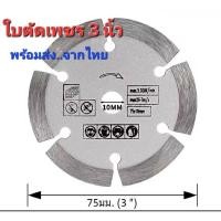 ราคา ใบตัดเพชร 3 นิ้ว สำหรับลูกหมูไร้สาย (พร้อมส่ง จากไทย) (28022568725)