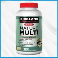 ราคา (Exp.06/2027)Kirkland Signature Adult 50+ Mature Multi Vitamins & Minerals 400 เม็ด (47958028231)
