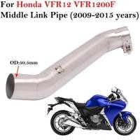 ราคา For Honda VFR 1200 VFR1200 VFR1200F 2009 - 2015 Motorcycle Yoshimura Exhaust Escape Modify Mid Link (58104678676)