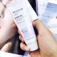 ราคา The Face Shop Air Cotton Make Up Base SPF30 PA++ สี 02 Lavender สีม่วง 35g. เมคอัพเบสม่วง เพื่อผิวสว่าง กระจ่างใส (18436815320)
