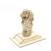ราคา >พร้อมส่ง<<จิ๊กซอว์ไม้ [JIGZLE Wooden Puzzle] Merlion (4391784493)