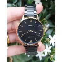 ราคา นาฬิกา Casio รุ่น LTP-VT01GB-1B นาฬิกาผู้หญิง สายแสตนเลสสีดำ รุ่นใหม่ล่าสุด- ของแท้ 100% รับประกันสินค้า 1 ปีเต็ม (16304542887)