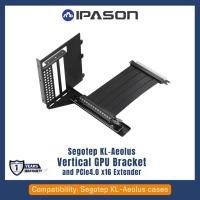 ราคา SEGOTEP GPU MOUNTING (อุปกรณ์ยึดจับการ์ดจอ) KL-Aeolus Vertical GPU Bracket and PCIe4.0 ×16 Extender Kit (23414239463)