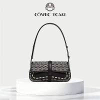 ราคา COWEC&YCAKI กระเป๋าสพาย กระเป๋าหนัง กระเป แฟชั่นกนะเป๋า shoulder bag (43324238927)