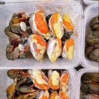 ราคา ปูไข่ดองน้ำปลา ขายส่ง กล่องละ 190 (3618023432)