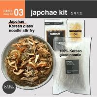 ราคา จับเช เซต japchae ซอสจับเช เส้นจับเช เส้นมันเทศ วุ้นเส้นเกาหลี เส้นเกาหลี (sweet potato noodle) ทังมยอน ฉับเช จับแช (8866779628)
