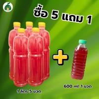 ราคา โปร 5 แถม 1 หัวเชื้อน้ำหมักใบทองหลางน้ำ สูตร 1 (Rhodobacter Capsulatus) 1 ลิตร 5 ขวด แถมฟรี 600 มิลลิลิตร 1 ขวด (26992643142)