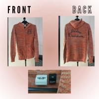 ราคา Preloved Outer// เสื้อกันหนาว มีฮู้ด ลาย Harley Davidson ของแท้ (18676422523)