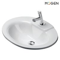 ราคา Deluxy Official Shop Mogen อ่างล้างหน้าฝังบนเคาน์เตอร์ **ไม่รวมก๊อกน้ำ** รุ่น MA241 (27503707575)