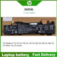ราคา ☸ NEW Genuine HP Notebook Battery Model SS03XL for EliteBook 830 840 G5 G6 Product with Warranty (11.55V 50Wh) (28938055785)