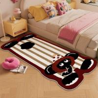ราคา น่ารักการ์ตูนในครัวเรือนห้องนอนผ้าห่มข้างเตียง Cloakroom Plush Feet Mats เต็มไปด้วยพรมยาว Bay Window ผ้าห่ม ailuozi996.th HL26.3.7 (45756926323)