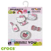 ราคา Crocs จิ๊บบิท ตัวติดรองเท้า (1 แพ็คมี 5 ชิ้น) Jibbitz Hello Kitty Elevated 5PK 10010555 (890) (23940525398)