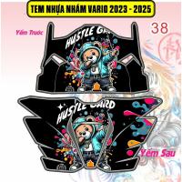 ราคา วาโร 125 2022 - 2025 สติกเกอร์เอี๊ยมพลาสติกหยาบสติกเกอร์ 3 ชั้น เบี้ยประกันภัย รูปลอก สติ๊กเกอร์ (54451385979)