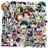 ราคา 100PCS My Hero Academia Stickers Deku Anime Sticker Motorcycle Stationery Luggage Bakugou Katsuki All Might Decal Toy (49305036885)