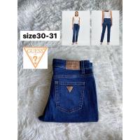 ราคา GUESS Straight Jeans แท้% มือสอง (25204577279)