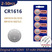 ราคา แบตเตอรี่เซลล์เหรียญ SONY แท้ CR1616 CR 1616 DL1616 BR1616 5021LC LM1616 แบตเตอรี่ลิเธียมสำหรับ Wa (41711797728)