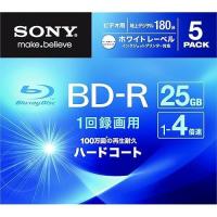 ราคา BD-R for SONY video single recording Single-sided 1-layer 25GB 4x speed White printable 5 sheets pack 5BNR1VGPS4 (43602716930)