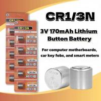 ราคา 3V แบตเตอรี่ลิเธียมแบบปุ่ม 170mAh ใช้ได้กับ CR1/3N DL-1/3N CR-1/3N CR13N สำหรับกล้อง M6 M7 ปลอกคอสุน (42226333221)