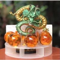 ราคา โมเดลเทพเจ้ามังกรสีเขียว Dragonballพร้อมลูกแก้วดราก้อนบอล 7 ลูก Crystal Ball พร้อมแท่นวาง (13390056349)
