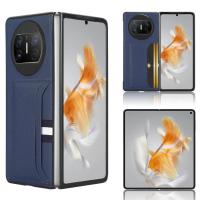 ราคา สําหรับ Huawei Mate X3 กรณีหรูหรา Slim ช่องใส่การ์ดกระเป๋าสตางค์หนัง PU ป้องกันบางสําหรับ Huawei Mate X3 (26840669196)