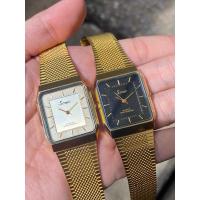 ราคา ขายนาฬิกา Sonic quartz เรือนทอง กันน้ำ ของแท้ มือ2 สภาพดีมาก (25152094961)