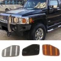 ราคา 1 Set For Hummer H3 2005-2010 H3T 2009-2010 LED Turn Signal Lights Side Marker Repeater Reflector (46405299649)
