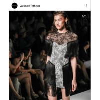 ราคา Vatanika black dress (23033814014)