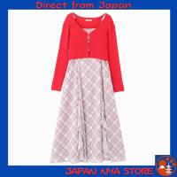 ราคา [JILL by JILL STUART] ชุดคาร์ดิแกนไหมพรมสั้นและเดรสสายเดี่ยวระบาย (Short Knit Cardigan & Ruffle Camisole Dress Set) สำหรับผู้หญิง สีแดง×ชมพู 【ส่งตรงจากญี่ปุ่น】 (54255974551)