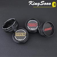 ราคา 1ห่อ/4ตัว JDM แข่งรถ ขนาดขา 62มม RAYS ขอบ ฝาปิดดุมล้อ ฝาครอบดุมล้อ VOLK สติกเกอร์ ครอบดุมล้อตัวสูง สีดํา & สีเงิน (25022232660)