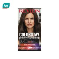 ราคา Revlon เรฟลอน ครีม คัลเลอร์ คัลเลอร์สเตย์ ลองแวร์ เบอร์ 4 น้ำตาลเข้ม (43962572728)