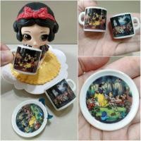 ราคา เซ็ตแก้ว+จานจิ๋ว งานเซรามิก ลายสโนไวท์กับคนแคระทั้งเจ็ด (แก้ว2ใบ+จาน1ใบ+ขาตั้งจาน) (ไม่รวมโมเดลค่ะ) (12147059564)