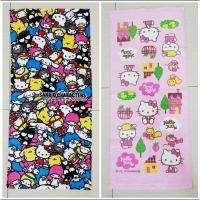 ราคา SANRIO ตัวละครซานริโอและผ้าขนหนู Hello Kitty สีชมพู (28083003967)