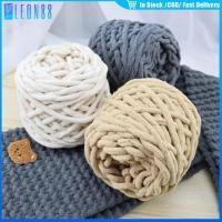 ราคา ของมาใหม่!เส้นด้ายถัก 6MM ถักมือโครเชต์ DIY 100กรัม ด้ายไหมพรม ถักรองเท้ากระเป๋า เสื้อผ้า (43952014452)