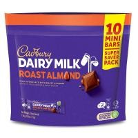 ราคา Cadbury Daily Milk 150g.DAIRY MILK ROAST ALMOND (23862319808)