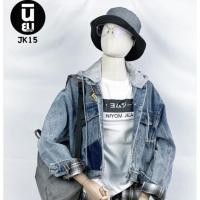 ราคา New (!!) แจ๊คเก็ตยีนส์ ทรง oversize สีฟอกซีดนิยมยีนส์ (NIYOMJEANS) สาวกยีนส์ต้องไม่พลาด (3436116433)