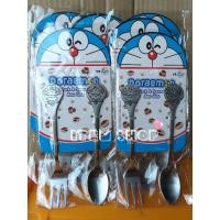 ราคา ชุดส้อม-ช้อน Doraemon (3454706726)
