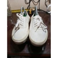 ราคา รองเท้าผ้าใบมือสองสีขาว (40208397749)