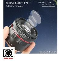ราคา Lens MEIKE 50mm F1.7 for Nikon Z Mount (Z6, Z7 Full frame) เลนส์หน้าชัดหลังเบลอ (4333086073)