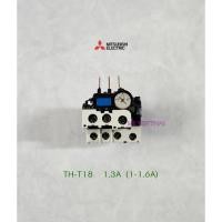 ราคา MITSUBISHI โอเวอร์โหลด Overload Relay TH-T18 1.3A (1-1.6A ) (16512832929)