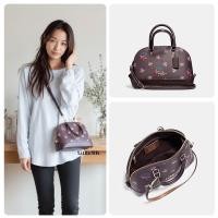 ราคา *ส่งด่วน* COACH แท้ มือหนึ่ง ตำหนิเบา MINI SIERRA SATCHEL IN WILDFLOWER PRINT COATED CANVAS F13752 (23269969481)