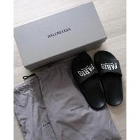 ราคา Balenciaga pool sandal used size 36 ของแท้ อุปกรณ์ครบ (22761826141)