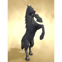 ราคา โมเดลกระดาษ 3D (180 แกรม) รูปม้ายืน (13249323189)