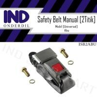 ราคา IND Safety Parts-เข็มขัดนิรภัย-Bel-Safety Belt-Manual Car Belt 2 Points สีเทา (29765220986)